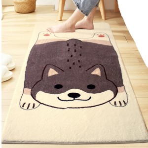 Simple imitation cashmere carpet household dirt-resistant mat