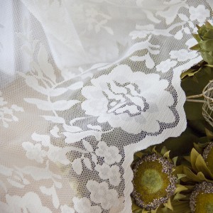 High Quality Living Room Modern Voile White Decorative Wedding Curtains