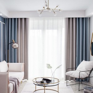linen appearance curtains for living room high blackout solid color blackout curtains