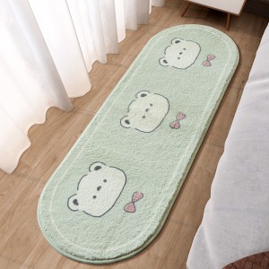 Bedroom carpet girl bay window bedside floor mat net red cute girl child cartoon