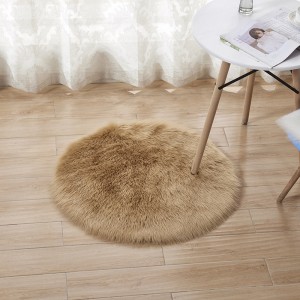 Plush Rug Bedside Imitation Wool Rug, shaggy rugs, bedroom carpet