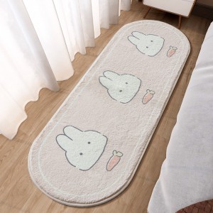 Bedroom carpet girl bay window bedside floor mat net red cute girl child cartoon