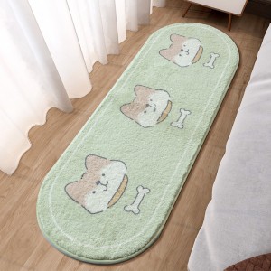 Bedroom carpet girl bay window bedside floor mat net red cute girl child cartoon
