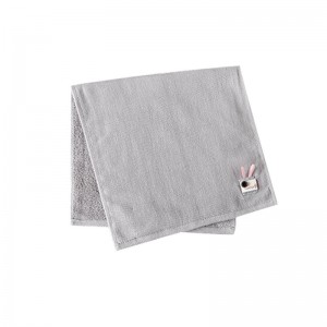 Wholesale simple patch cotton absorbent children’s face towel sustainable children’s face towel