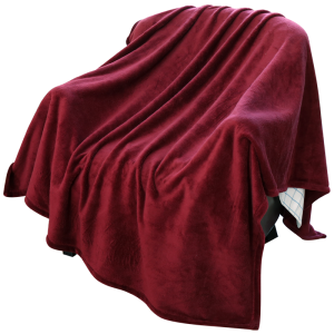 Solid Coral Fleece Good Quality Blanket Throw Comfortable Throw