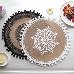 Environment Protection Elegant Placemat Pad Dining Table Mat Decor mat Heat Insulation Placemats