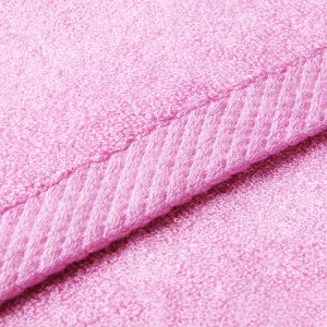 HOT SALE Eco-Friendly Bamboo Cotton Bath Towel for Home Use Wholesale