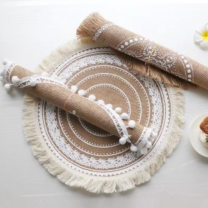 Environment Protection Elegant Placemat Pad Dining Table Mat Decor mat Heat Insulation Placemats