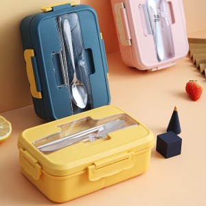 Food-Grade Plastic Bento Lunch Box Microwavable To Heat lunch Bento Box