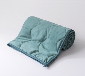 Hot sale cotton release anxious heavy adult weighted blanket for insomnia and high intensity working people