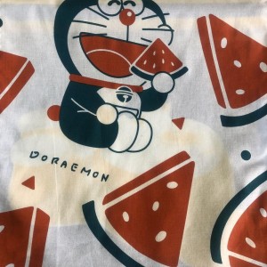 Japanese cotton traditional hand towel used in tea ceremony doraemon custom printed design tenugui