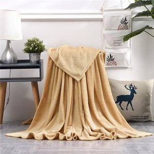 China Factory 100%polyester Super Soft Throw Blanket For Winter