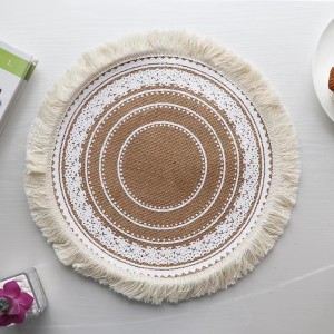Environment Protection Elegant Placemat Pad Dining Table Mat Decor mat Heat Insulation Placemats