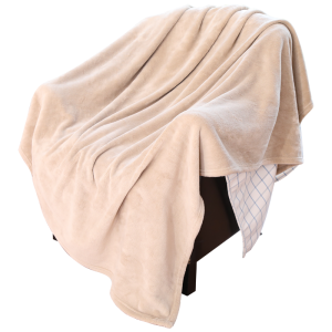 Solid Coral Fleece Good Quality Blanket Throw Comfortable Throw