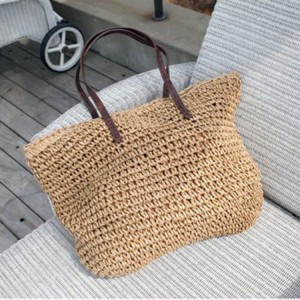 Straw Bag Woven Bag New Sen Beach Bag Travel Wild Holiday Handbag