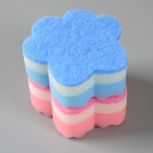 daily necessity products Stocked Feature and Sponge Material dish cleaning sponge