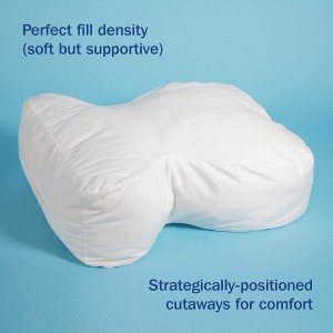 100% Cotton Hypoallergenic Soft Pillow Orthopedic For Back and Neck