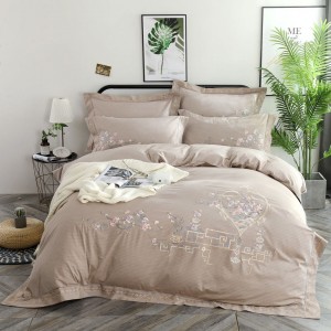 Unique products Luxury 100% Cotton Bedding Set Famous Brand Super King Size Bed Set