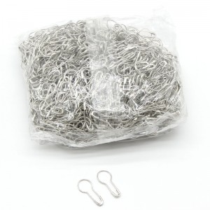 clothing accessories High Quality wholesale78Steel Pear Shape Safety Pins for Hang Tag