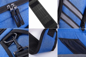 Large Capacity Travel Bag Waterproof Sport Gym Travel Duffel Bag With Shoe Compartment