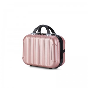 Logo printing luggage sets abs hard shell suitcase set travel trolley luggage bag