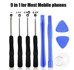 8 in 1 9in1 Disassemble Tools Mobile Phone Repair Tools Kit Smartphone Screwdriver Opening Pry Set Hand Tools For iPhone