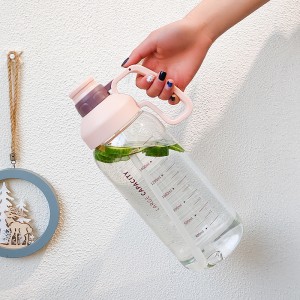 1.8l Large Capacity Sports Water Bottle Drinking Bottle Water Bottles Bpa Free Gym 1800ML Big Capacity Plastic Customized Color