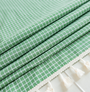 Best Sellers Net Ins Fresh Plaid Table Cloth Cotton and Linen Tassel Coffee Towel Dropshipping Home Tablecloths
