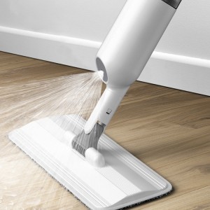 Free Hand Flat Floor Mist Swob Household Washing Bathroom Tool Scrape Cleaning Automatic Spray Water Floor Mop