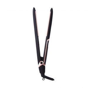 2 in 1 Infrared Hair Straightener Fast Heat MCH LCD Display Electric Ceramic Flat Iron Curl and straight beauty care tools