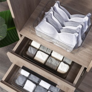 Underwear Socks Organizer Cosmetic Storage Box Drawers Organize Box Storage Container For Daily Necessities