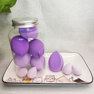 Beauty Egg Puff Kit Wet Dry Dual Use Makeup Tool Set Foundation Concealer Cosmetic Puff Makeup Sponge Best Price 8 Pcs