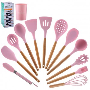 Camping Kitchen Ware Product Accessories Sale Outdoor Items Kitchen Tools Set Silicone Kitchen Utensils