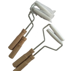 FRP tool 50mm-150mm laminating plastic roller for FRP bubble busting