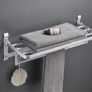 Amazon hot selling OEMODM aluminum bathroom accessories set 5