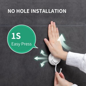 Bathroom 5KG Magic Strong Bearing Wall Mount Hook Clothes Suction Cup Hooks Towel Hanger Wall hooks