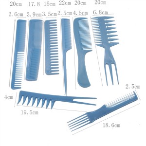 8PCS Comb Set Hot Salon Comb Set And Hairbrush Hairdressing Combs Styling Tools Hair Care
