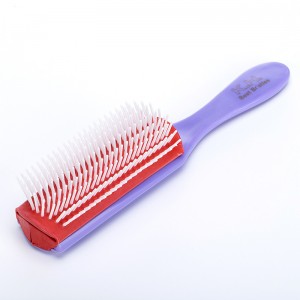 Professional POCKET Stylist Portable hairdressing tools NINE ROWS Styling Massage Hairbrush