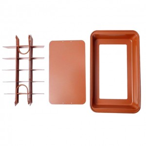 Non Stick Brownie Cake Baking Pan Bread Pan with Dividers Built-In 18 Slicer Carbon Steel Bakeware for Oven Baking Brownie Maker