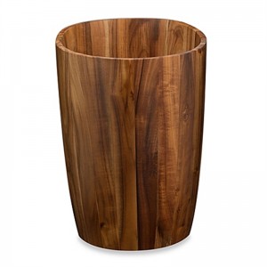 BX 6pcs natural bamboo bathroom accessories wooden bathroom accessories set