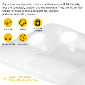 Pillow Company Cervical Orthopedic Neck Support Pillow – White Firm