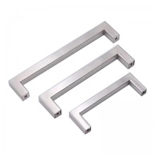 Cabinet Hardware Furniture Hardware Supplier Drawer Soft T Bar SS Door Handle Stainless Steel Tube Handle
