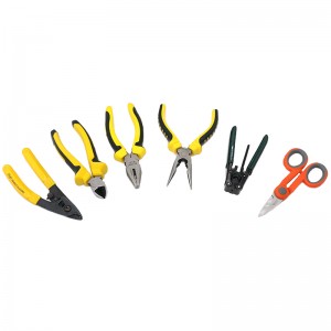 Fiber Optic Cable Jointing Tool Kit With Optical Fiber Cable Stripper Fiber cleaver tool set