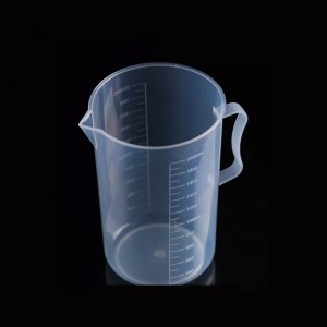 15ml 30ml 100ml 200ml 300ml 500ml 1L 2L Kitchen Transparent Plastic Measuring Cup With Handle