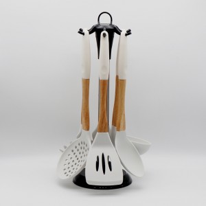 Hot Sale 6 pieces 7 pieces home kitchenware gadgets nonstick silicone cooking set kitchen utensils