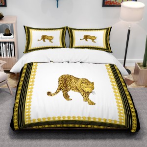 screen print bed sheets Hot Sale Luxury 3D Polyester Microfiber Printed Colorful Duvet Cover Sets funny bulk bed sheets