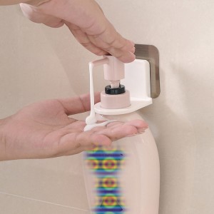 Logo Custom Bathroom Accessories Corner Shelves Shampoo Hand Sanitizer Holder Shower Gel Rack for Kitchen, Home
