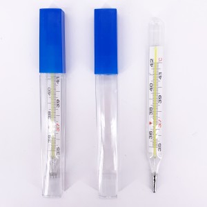 High Quality Medical Glass Mercury Clinical Thermometer