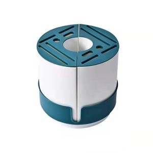 Organizer Supplier Rotating Display Rack Knife And Chopsticks Multifunction Kitchen Storage Rack With Spice Storage
