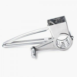 Rotary Cheese Chocolates Grater Shredder Kitchen Accessories Stainless Steel Cutter Grinder with 3 Drum Blade Home Kitchen Tools